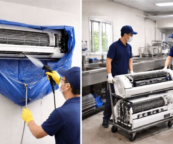 冷氣拆洗怎麼選？現場清洗與全機運回拆洗優缺點一次掌握